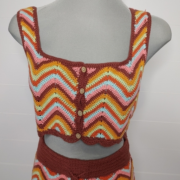 BOHO Crochet Outfit M - Picture 3 of 15